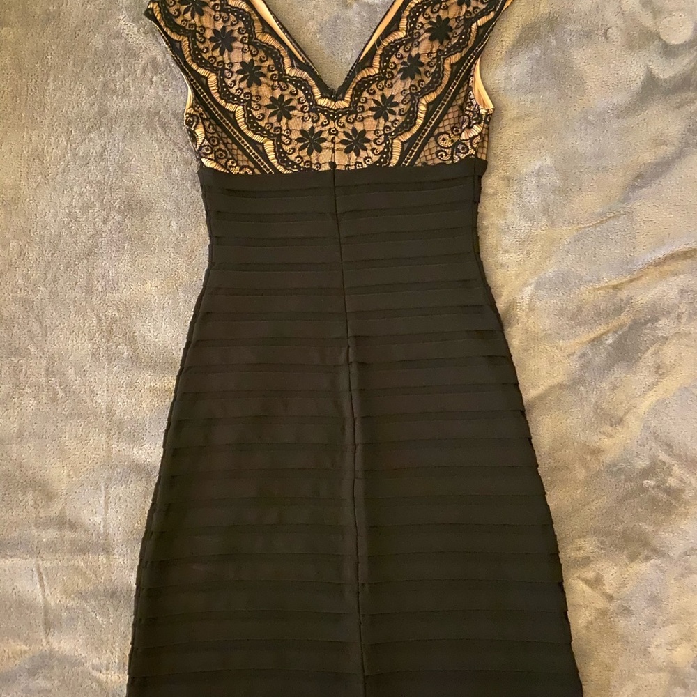 Mid length designer dress
